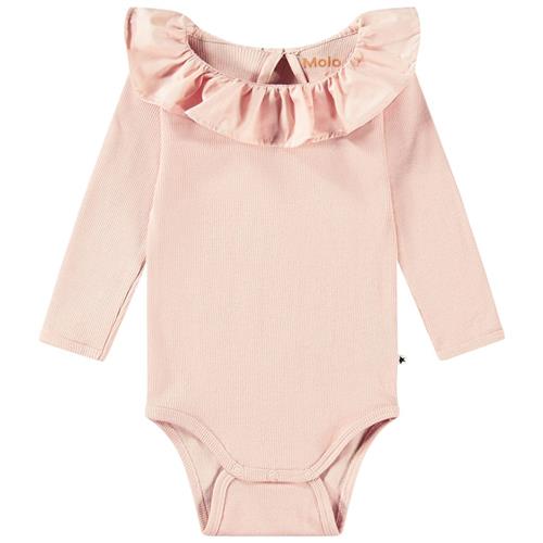 Molo GOTS Faye Babybody Petal Blush | Lyserød | 68 cm