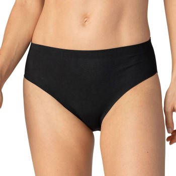 Se Mey Trusser Natural Second Me American Briefs Sort bomuld Medium Dame ved Timarco