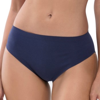 Se Mey Trusser Natural Second Me American Briefs Midnatsblå bomuld Large Dame ved Timarco