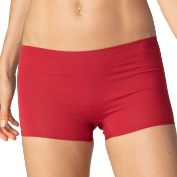 Mey Trusser Natural Second Me Shorts Rød bomuld X-Small Dame