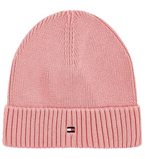 Tommy Hilfiger Tommy Hilfiger Hue - Strik - Small Flag - Soft Rose