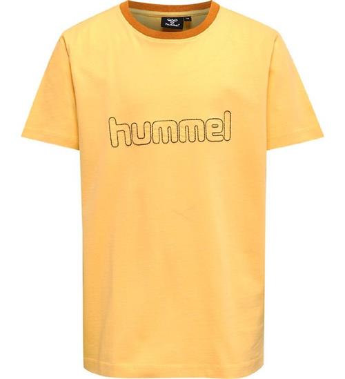 Se Hummel Hummel T-Shirt - HmlCloud - Cornsilk ved KidsWorld