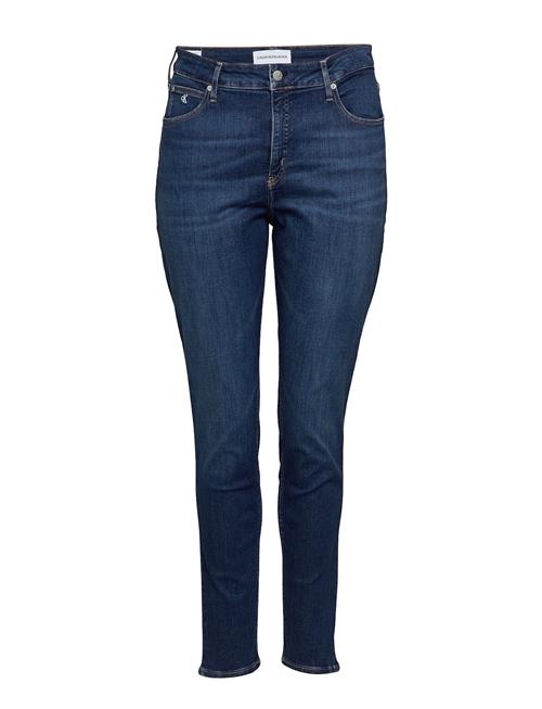 Se Calvin Klein Jeans Plus High Rise Skinny Calvin Klein Jeans Blue ved Booztlet