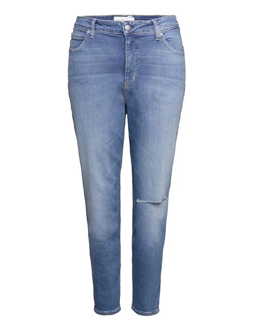 Se Calvin Klein Jeans High Rise Skinny Ankle Plus Calvin Klein Jeans Blue ved Booztlet