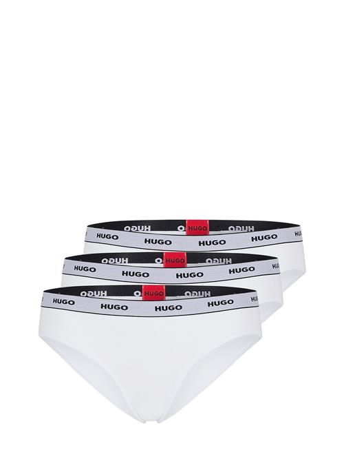 HUGO Triplet Brief Stripe HUGO White