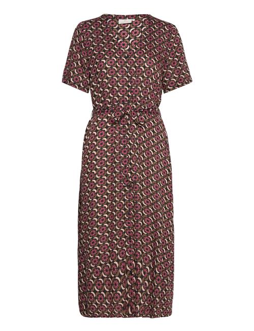 Kaffe Kamarta Long Dress Kaffe Brown