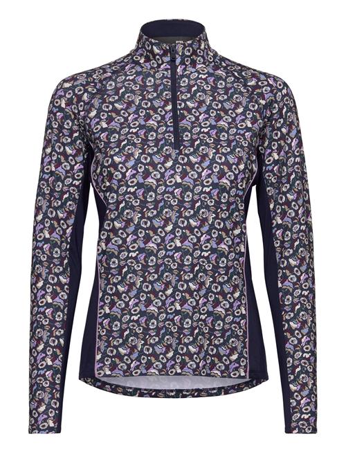 Se Ralph Lauren Golf Floral Quarter-Zip Pullover Ralph Lauren Golf Blue ved Booztlet