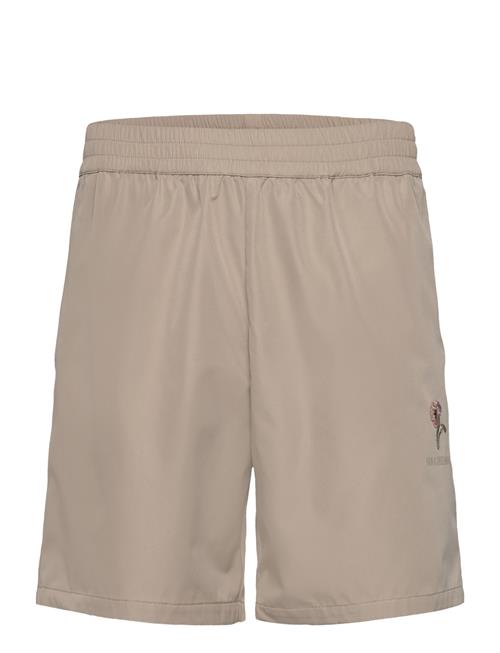 Relaxed Track Shorts Roots By Han Kjøbenhavn Beige