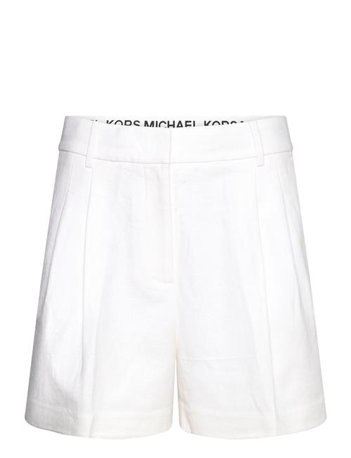 Pleated Short Michael Kors White