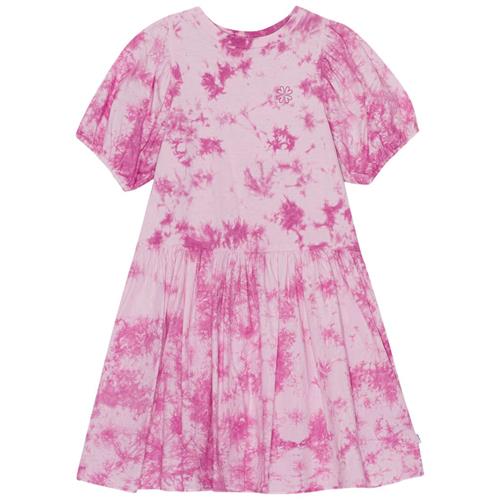 Se Molo GOTS Chikako Kjole Purple Tie Dye | Lilla | 92/98 cm ved Babyshop