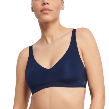 Sloggi Bh Zero Feel 2 0 Soft Bra Marineblå Small Dame