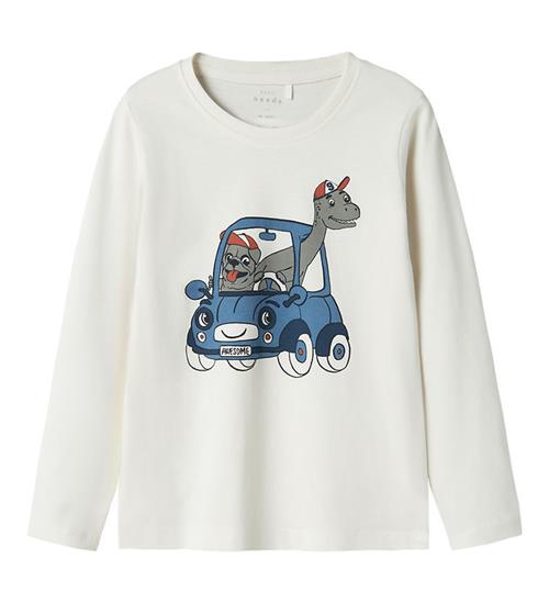 Se Name It Bluse - NmmVictor - Jet Stream/Cute Car With Animals ved KidsWorld