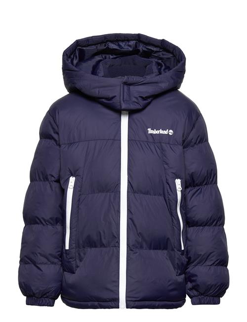 Se Timberland Puffer Jacket Timberland Blue ved Booztlet