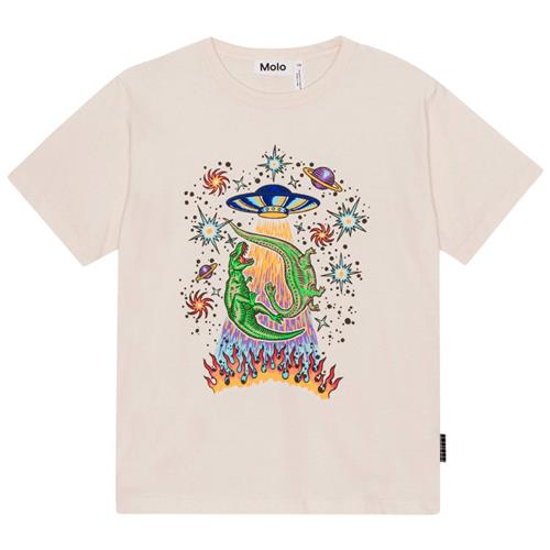 Molo GOTS Riley T-shirt Ufo And Dinos | Beige | 164 cm