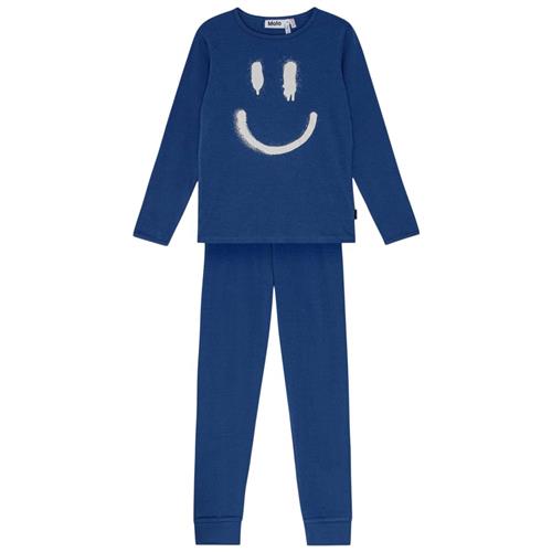 Molo GOTS Lue Pyjamas Calm Fjord | Blå | 92 cm