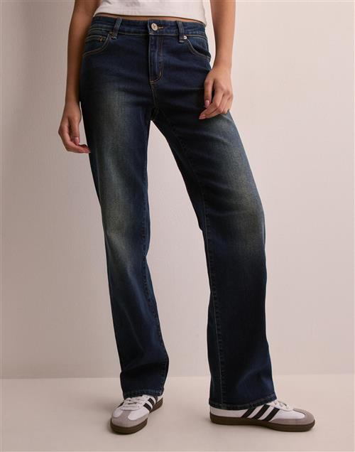 Abrand Jeans - Blå - 99 Low Straight Bria