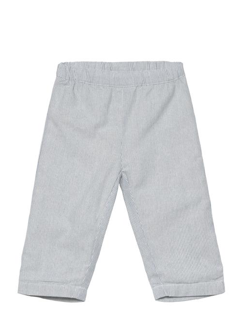 Huttelihut Pants Woven Stripe W. Lining Huttelihut Grey