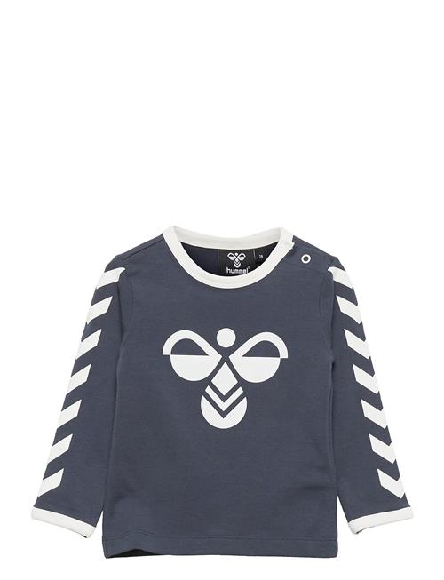 Hmlflipper T-Shirt L/S Hummel Blue