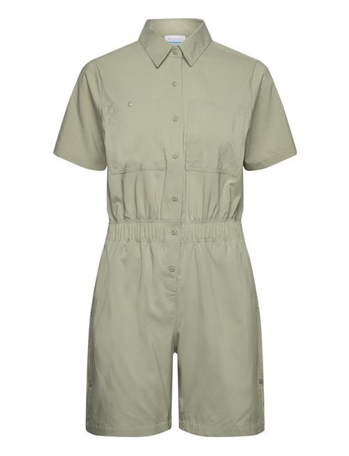 Se Columbia Sportswear Silver Ridge Utility Romper Columbia Sportswear Green ved Booztlet