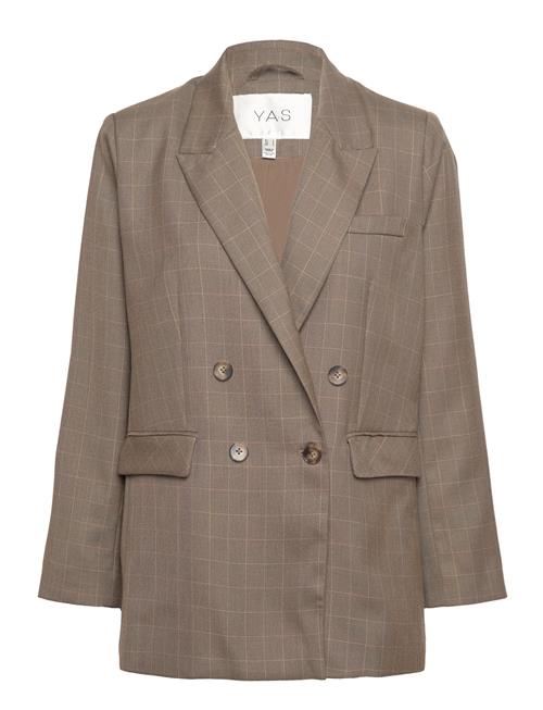 Se YAS Yaskagga 7/8 Blazer S. YAS Brown ved Booztlet