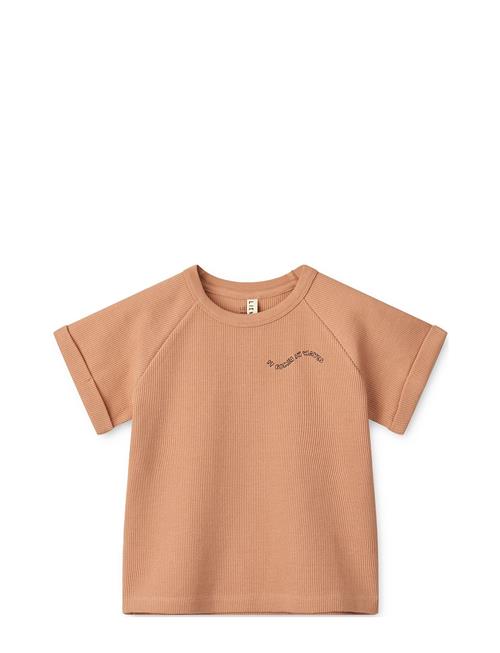 Liewood Nilo Waffle T-Shirt Liewood Orange