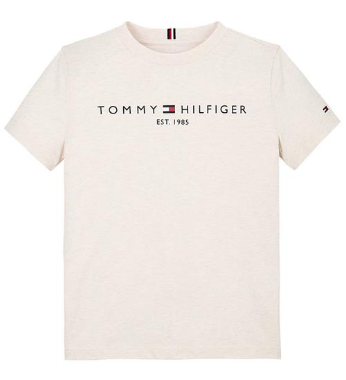 Se Tommy Hilfiger T-shirt - U Essential - Calico Heather ved KidsWorld