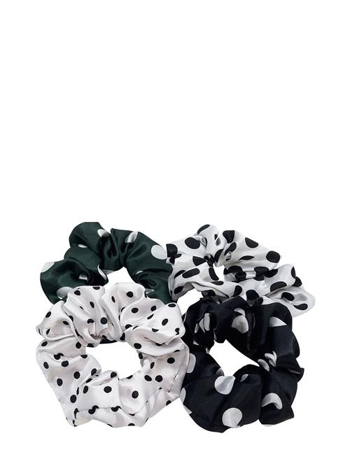 Pipol's Bazaar Happy Dot Scrunchy Set Pipol's Bazaar Black