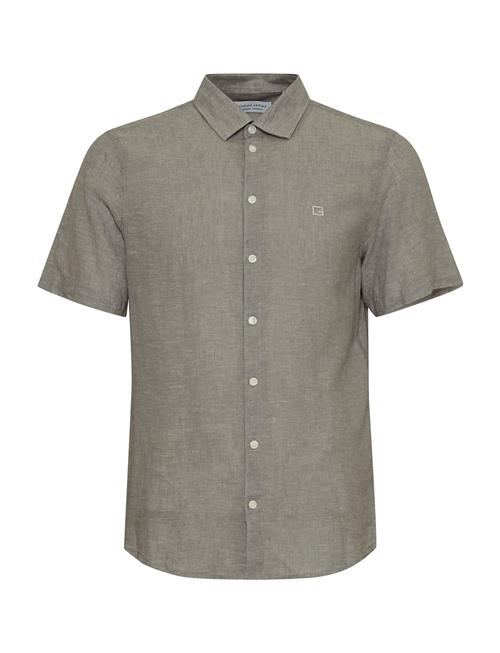 Casual Friday Cfaksel Ss Linen Mix Shirt Casual Friday Khaki