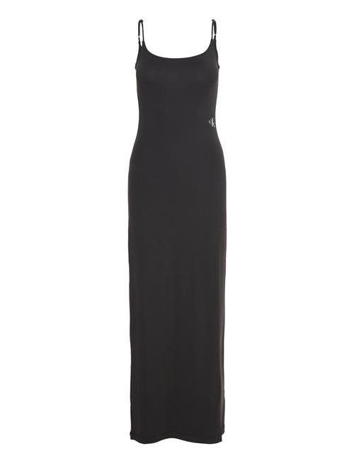 Calvin Klein Jeans Long Modal Dress Calvin Klein Jeans Black