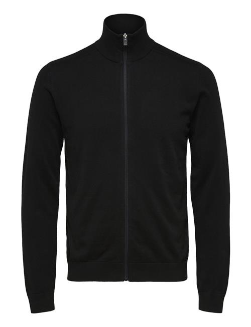 Selected Homme Slhberg Full Zip Cardigan Noos Selected Homme Black