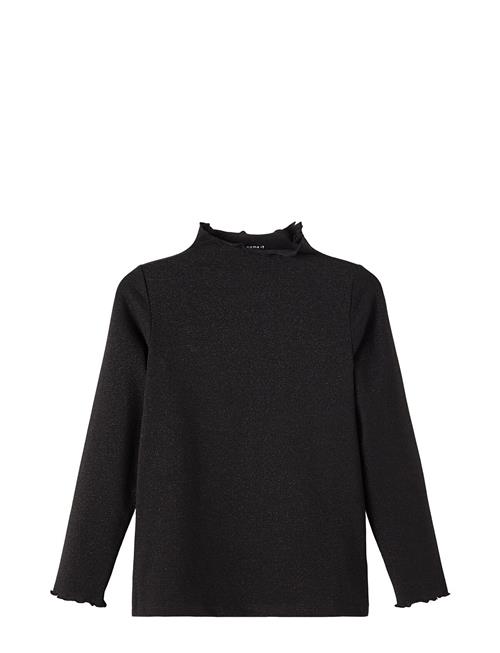 Nkfrikort Ls Slim Top Name It Black