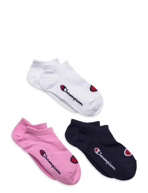 Champion 3Pk Sneaker Socks Champion Pink