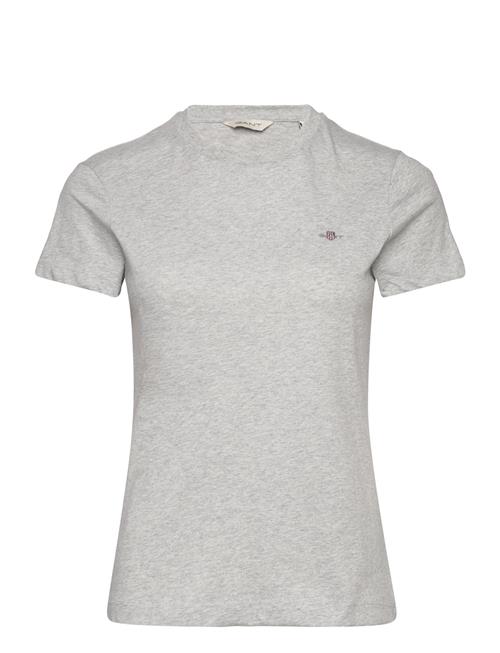 GANT Reg Shield Ss T-Shirt GANT Grey