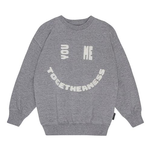 Se Molo GOTS Mar Sweatshirt Gråmeleret | Grå | 116 cm ved Babyshop