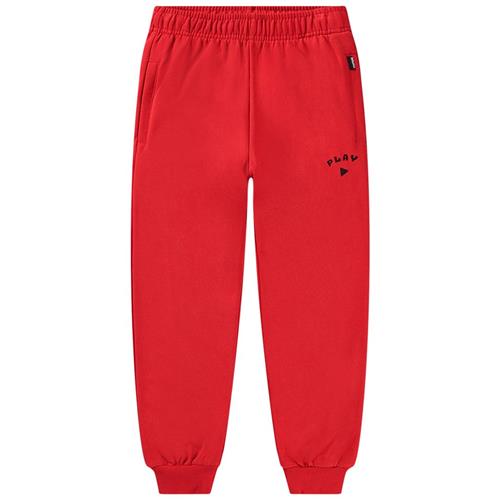 Se Molo Adani GOTS Joggingbukser Adrenaline Rush | Rød | 98 cm ved Babyshop