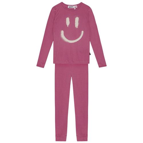 Molo GOTS Lue Pyjamas Dark Rose | Lyserød | 104 cm