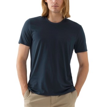 Se Mey Dry Cotton Colour T-Shirt Mørkblå Medium Herre ved Timarco