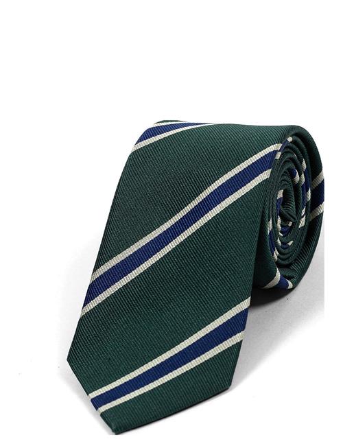 Se AN IVY Green Striped Preppy Silk AN IVY Green ved Booztlet