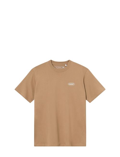 Se Cuera Relaxed Heavy Offcourt T-Shirt Cuera Beige ved Booztlet