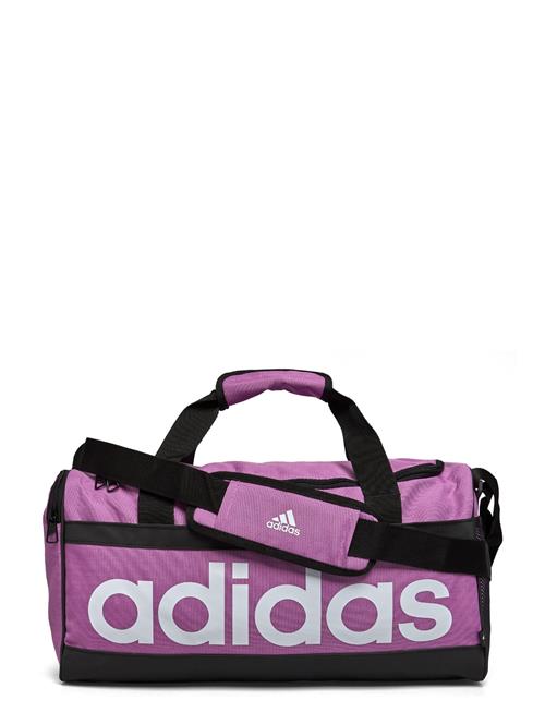 Se adidas Performance Linear Duffel S Adidas Performance Purple ved Booztlet