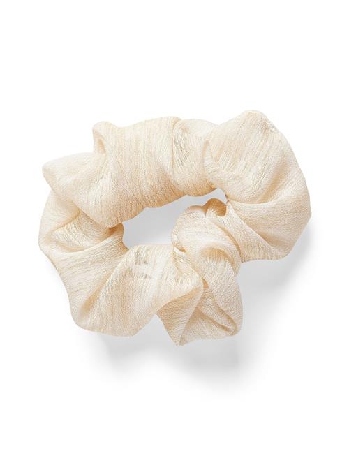 Se Pieces Pcbarit Scrunchie Flow Pieces Cream ved Booztlet