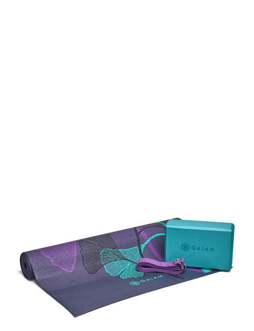 Se Gaiam Gaiam Yoga Beginers Kit Lily Shadows Gaiam Purple ved Booztlet