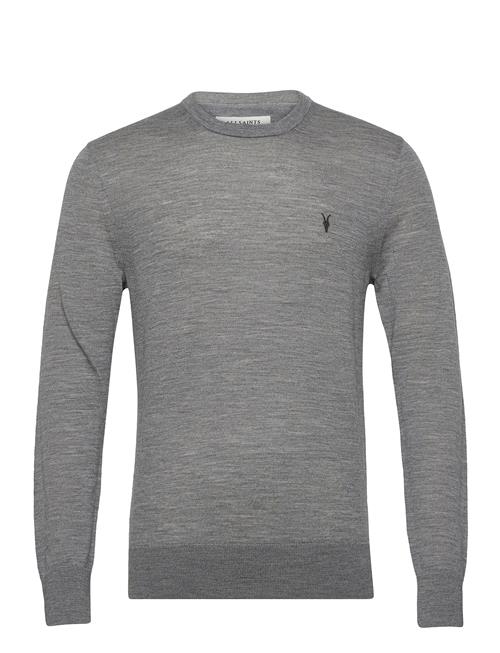 Se AllSaints Mode Merino Crew AllSaints Grey ved Booztlet