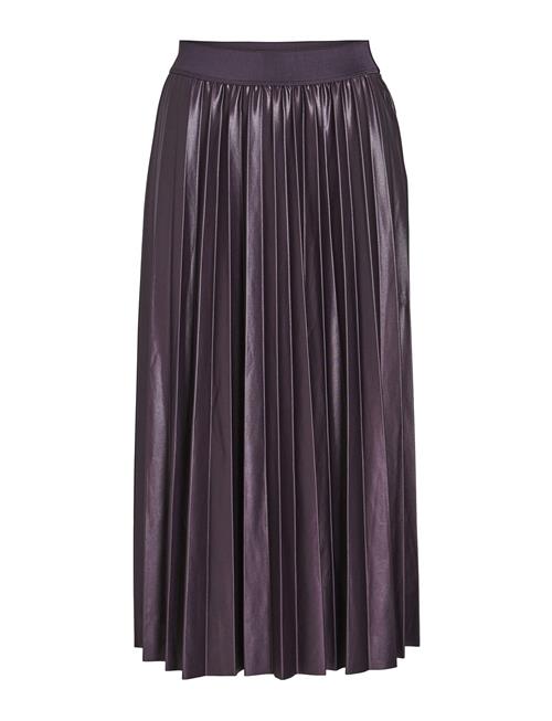 Vila Vinitban Midi Skirt - Noos Vila Purple