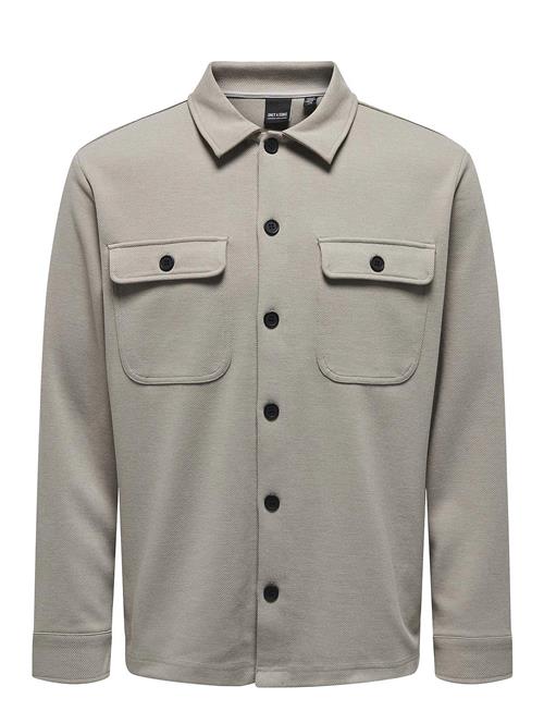 ONLY & SONS Onsnewkodyl Overshirt Sweat Noos ONLY & SONS Beige