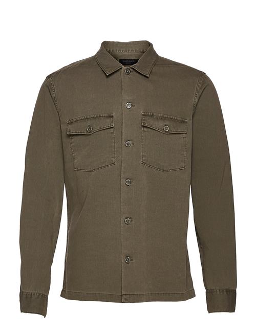 AllSaints Spotter Ls Shirt AllSaints Khaki