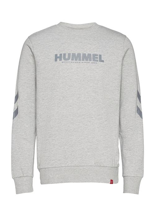 Se Hummel Hmllegacy Sweatshirt Hummel Grey ved Booztlet