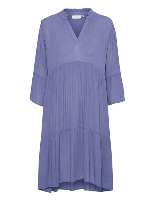 Kaffe Kamarianah Amber Dress Kaffe Blue