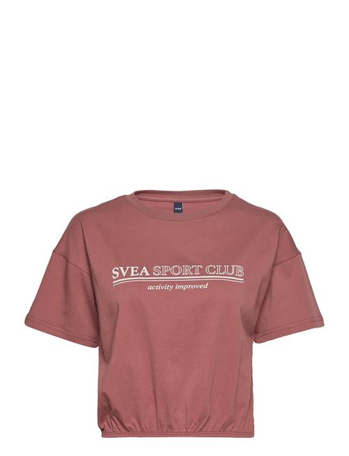 Se Svea W. Elastic T-Shirt Svea Pink ved Booztlet