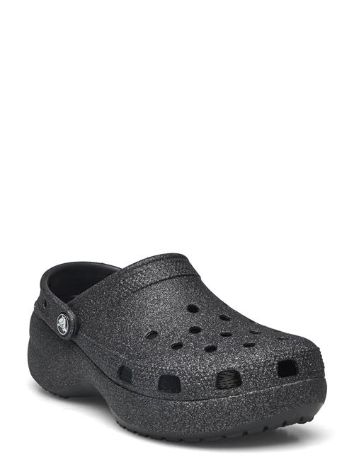 Crocs Classic Platform Glitter Clogw Crocs Black